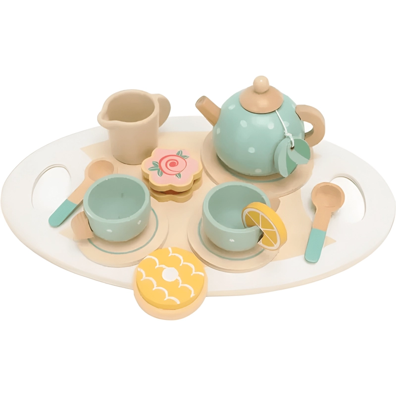 SET DE TAZAS DE MADERA JUEGO DIDACTICO PARA NIÑOS #2 - 2