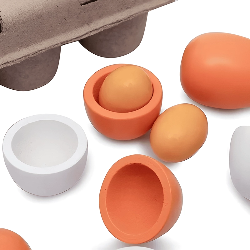 JUGUETE HUEVOS DE MADERA DIDACTICO PARA NIÑAS Y NIÑOS - 1