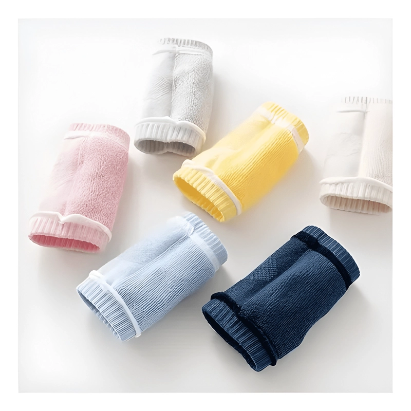 6 PARES RODILLERAS DE GATEO ANTIDESLIZANTES PARA BEBE S - 2