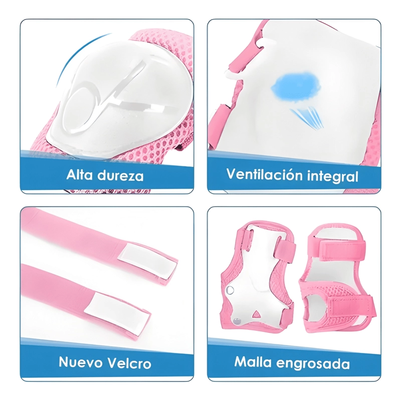 RODILLERAS Y CODERAS DE PROTECCION PARA PATIN NIÑOS - 3