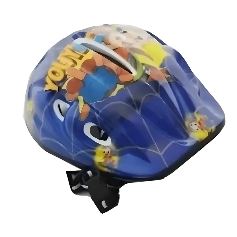 KIT PROTECCION INFANTIL RAD7 YOUYI CASCO RODILLERAS AZUL - 1