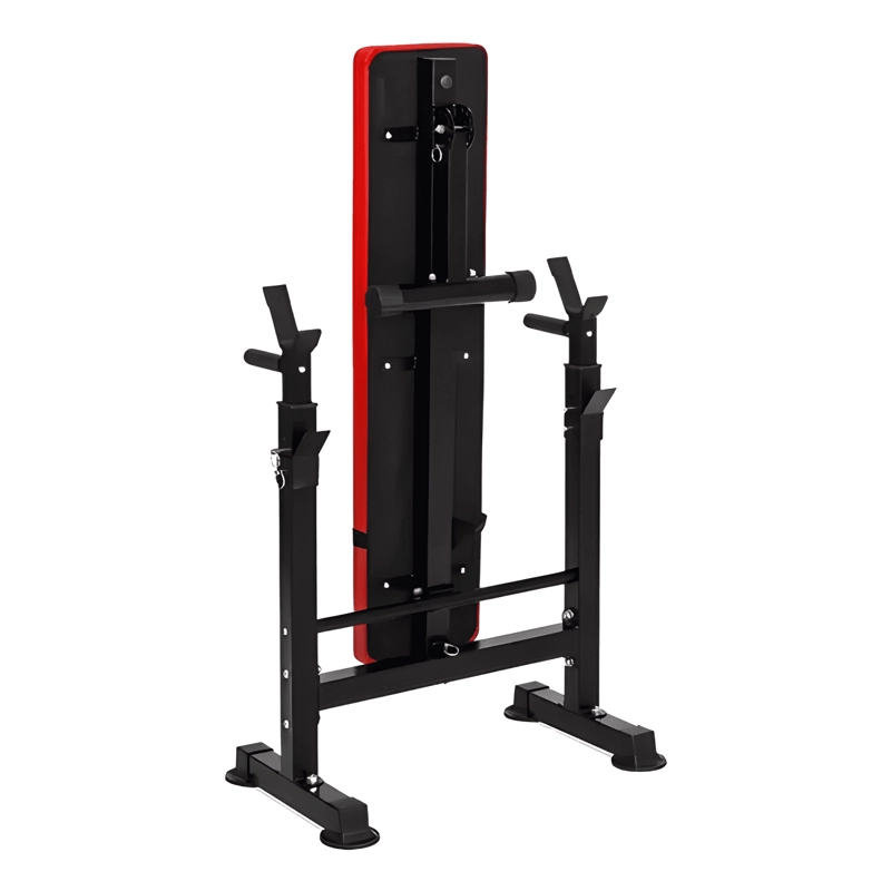 BANCA RECLINABLE YEP FITNESS YEP1020 PARA PESAS NEGRA - 1