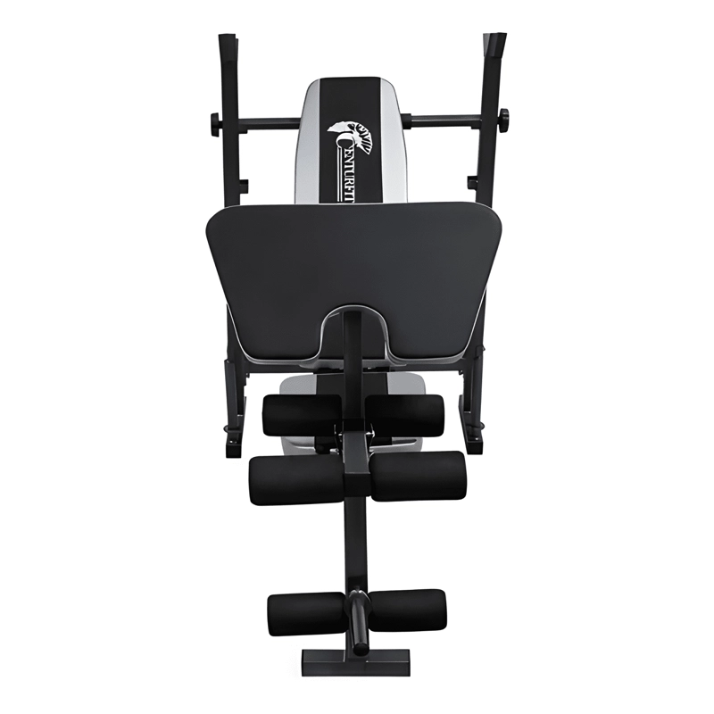 PRESS BANCA CENTURFIT DE ACERO CON RACK Y PIERNAS 180 KG - 3