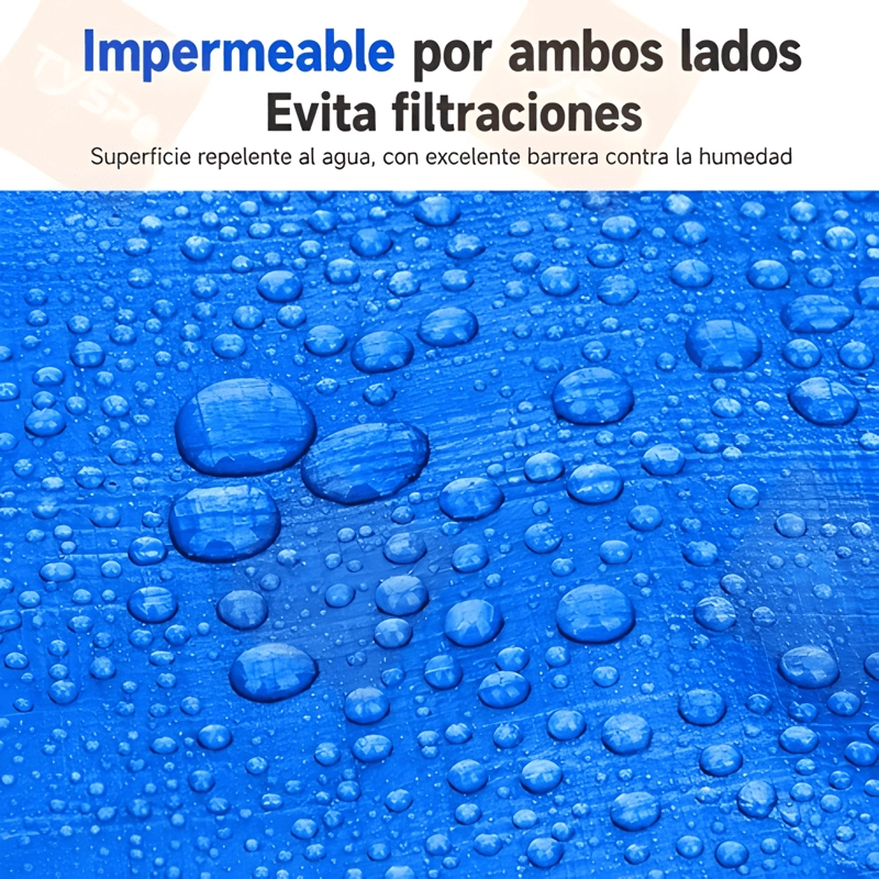 LONA MULTIUSO IMPERMEABLE CON OJETILLOS #9 - 1