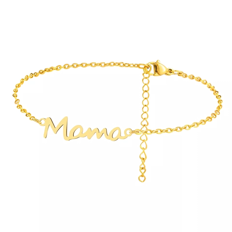 PULSERA EXCLUSIVA MAMA BAÑO ORO 18KT - 1