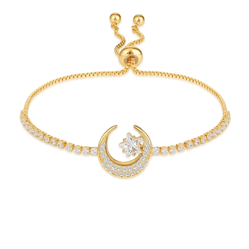 PULSERA LUNA HECHAS CON CRISTAL DE SWAROVSKI - 1