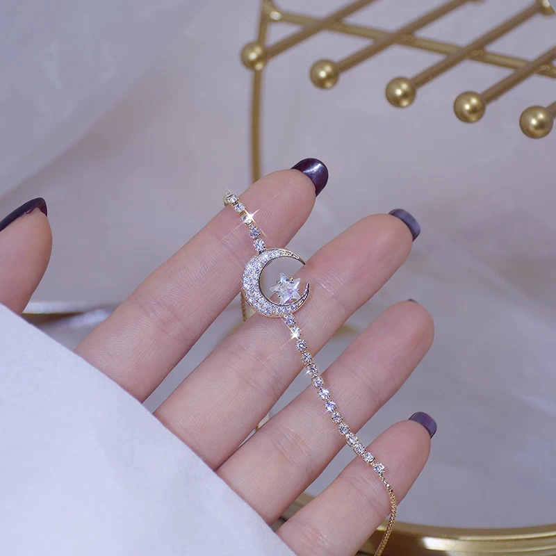 PULSERA LUNA HECHAS CON CRISTAL DE SWAROVSKI - 3