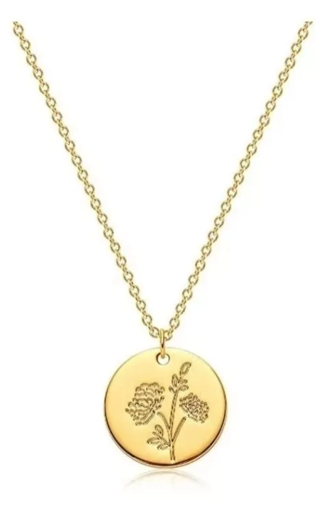 PURO REAL 18 K JOYERIA DE ORO 6 COLOR NATURAL COLGANTEJR - 1