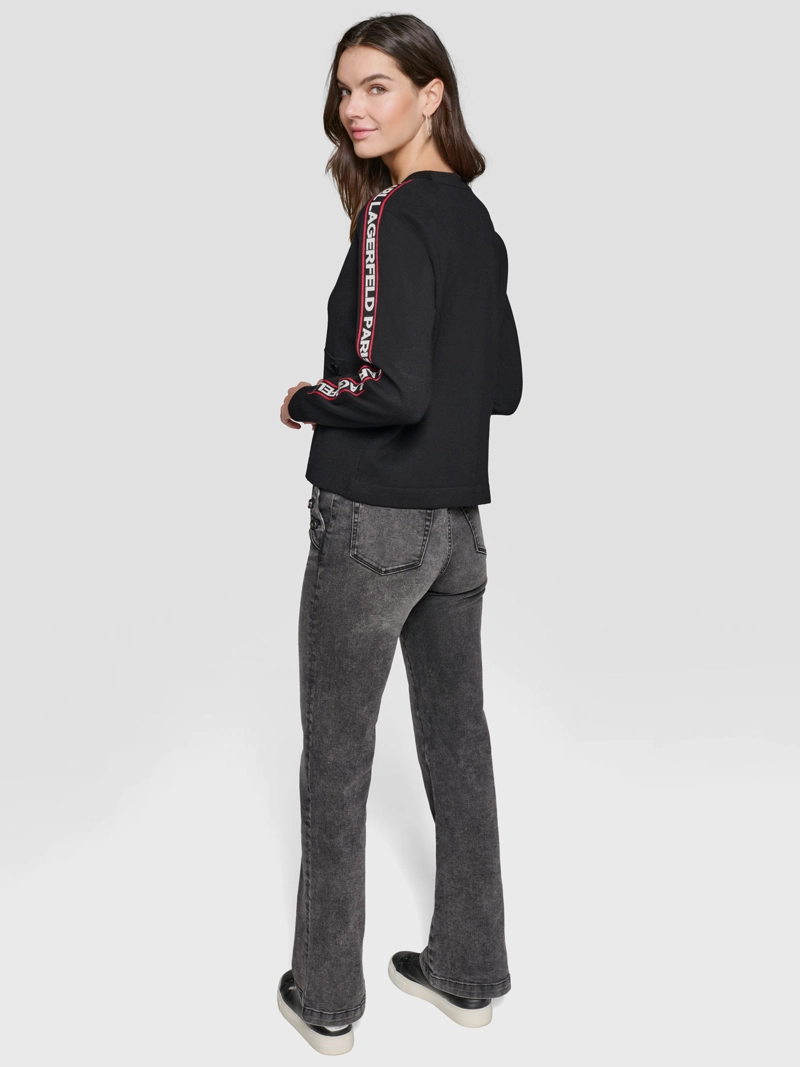 SWEATER CARDIGAN CORTO CON CREMALLERA - 3