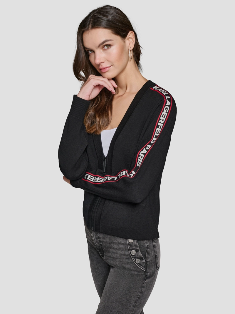 SWEATER CARDIGAN CORTO CON CREMALLERA - 5