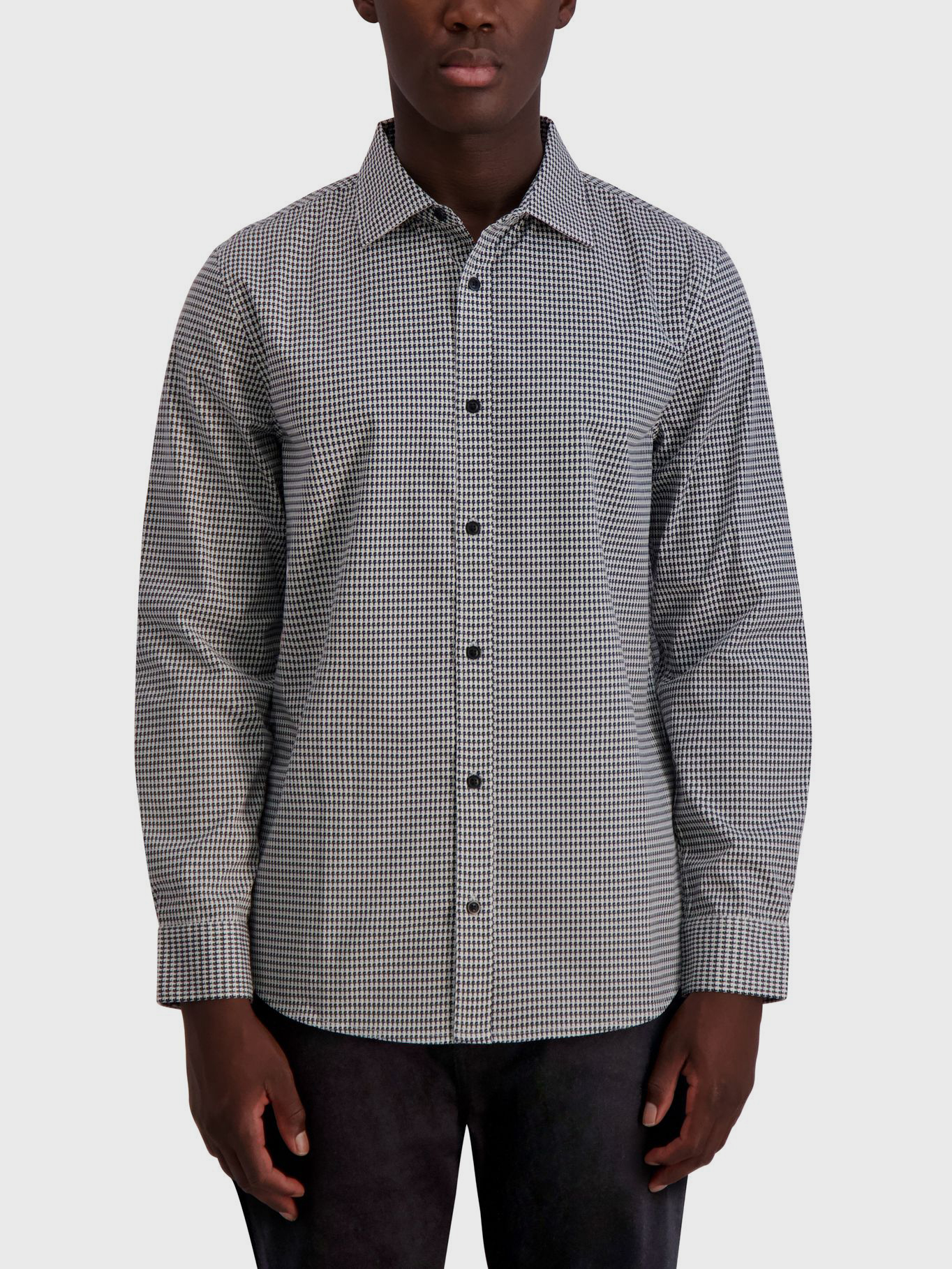 CAMISA SLIM CON ESTAMPADO - 1