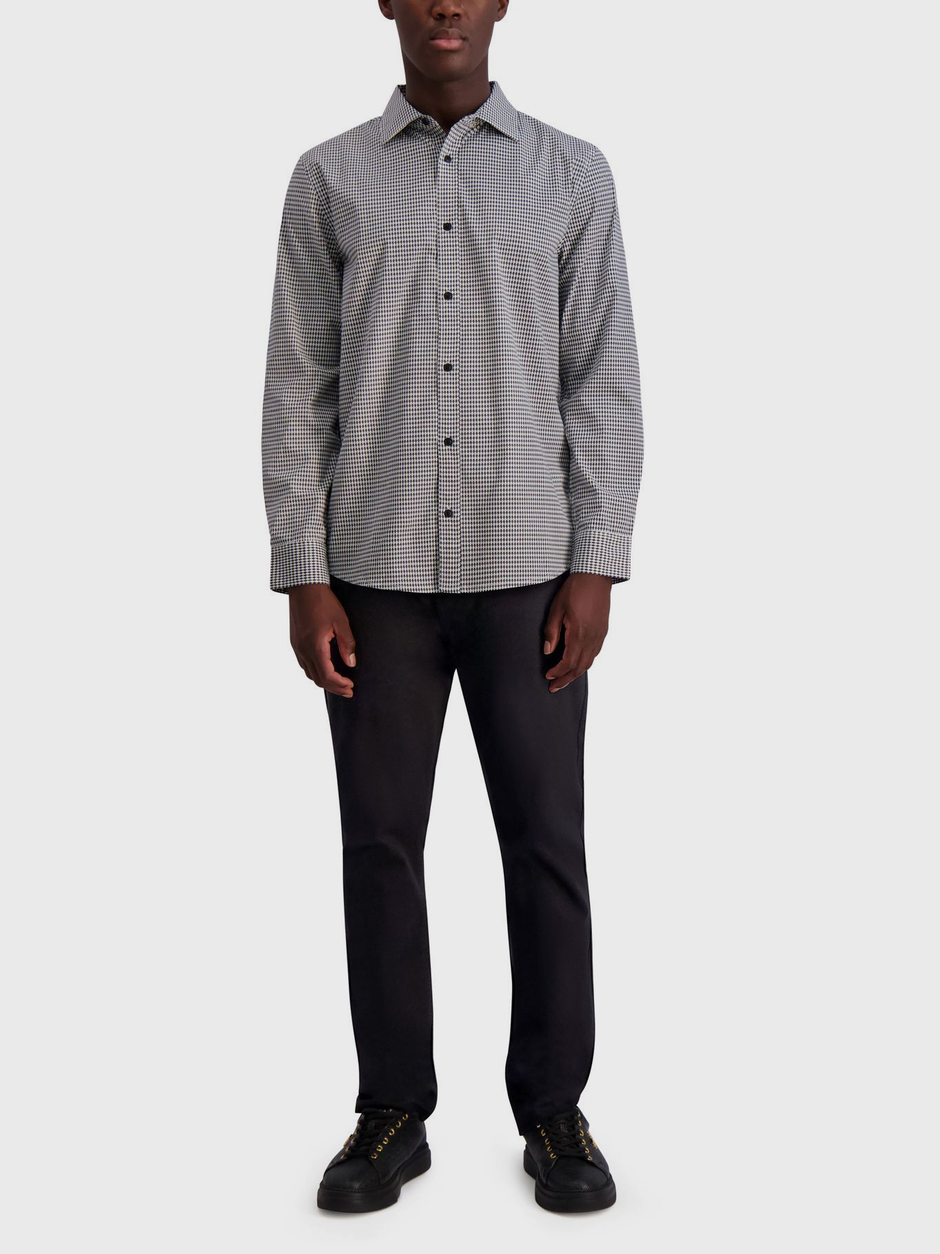 CAMISA SLIM CON ESTAMPADO - 2
