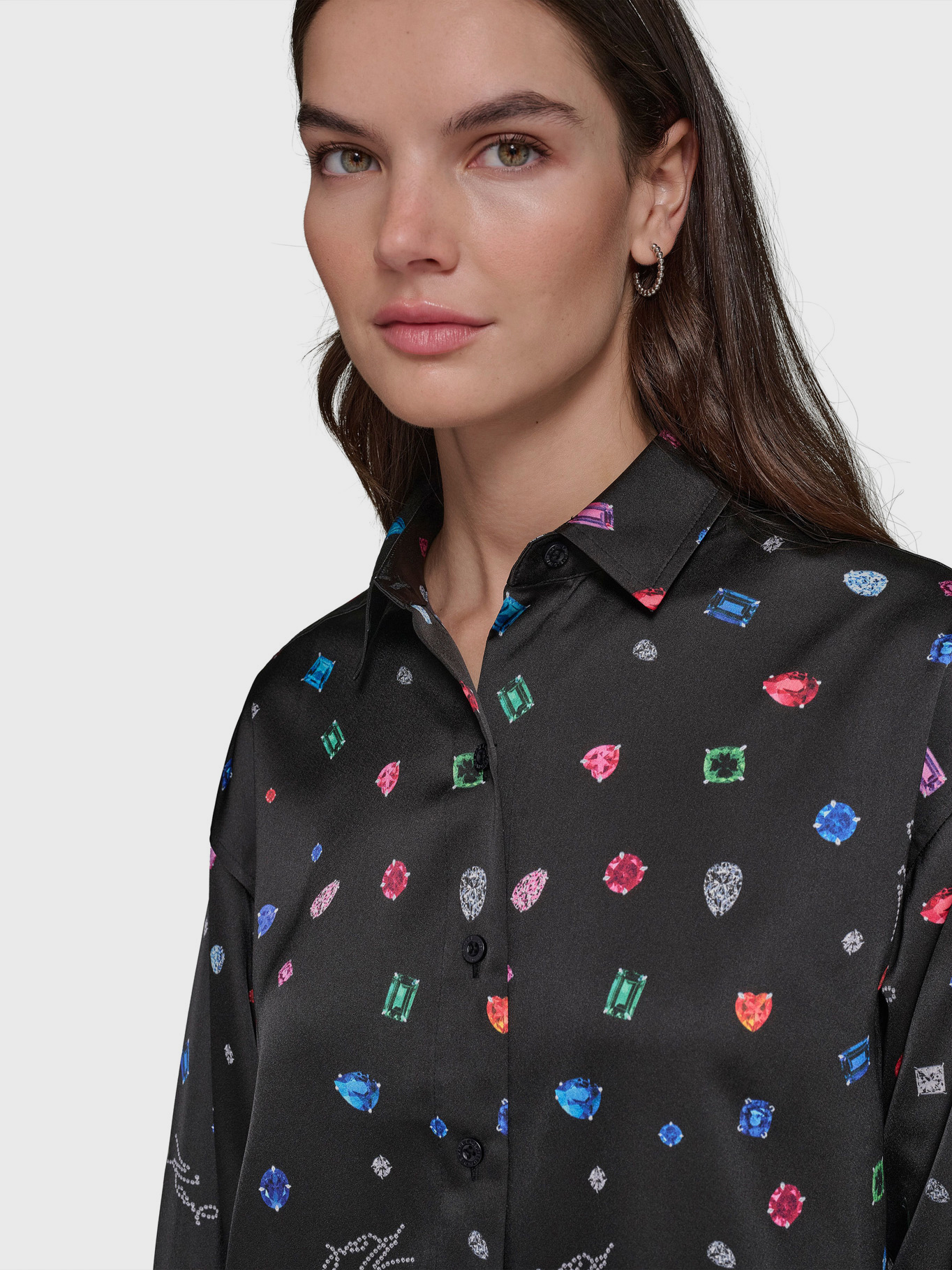 BLUSA ESTAMPADA DE MANGA LARGA - 5