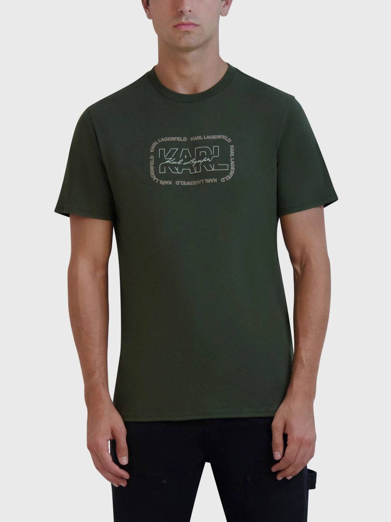 POLERA CON LOGO CUADRADO DELINEADO - 1