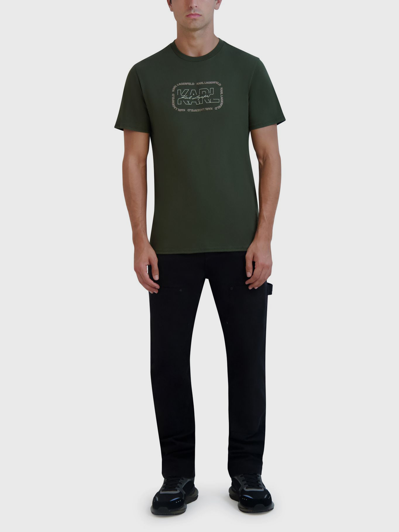POLERA CON LOGO CUADRADO DELINEADO - 2