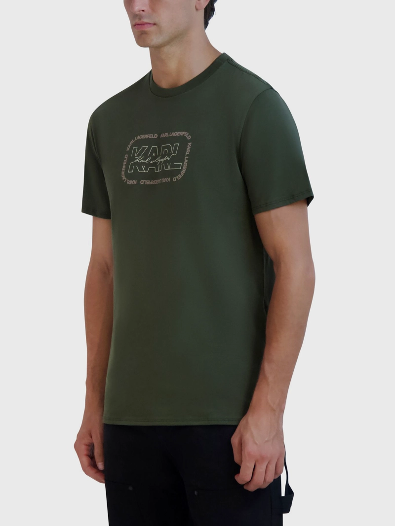 POLERA CON LOGO CUADRADO DELINEADO - 4