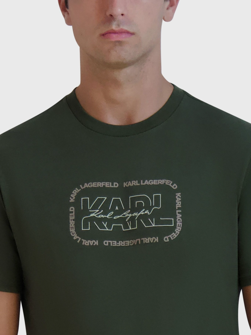 POLERA CON LOGO CUADRADO DELINEADO - 5