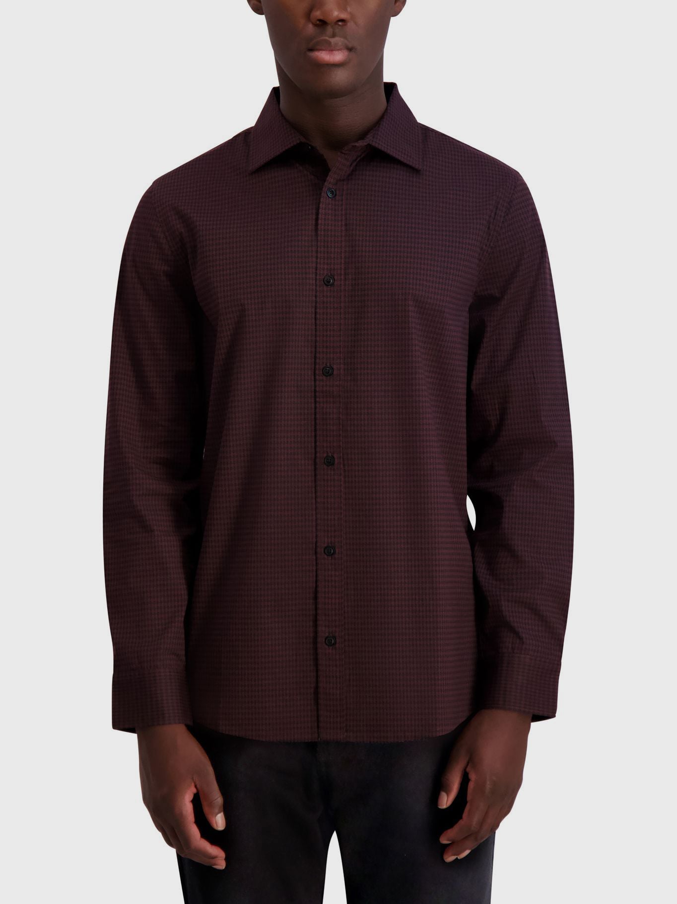 CAMISA SLIM CON ESTAMPADO - 1