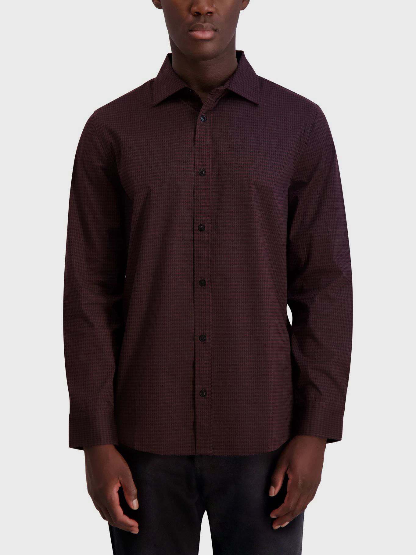 CAMISA SLIM CON ESTAMPADO - 1