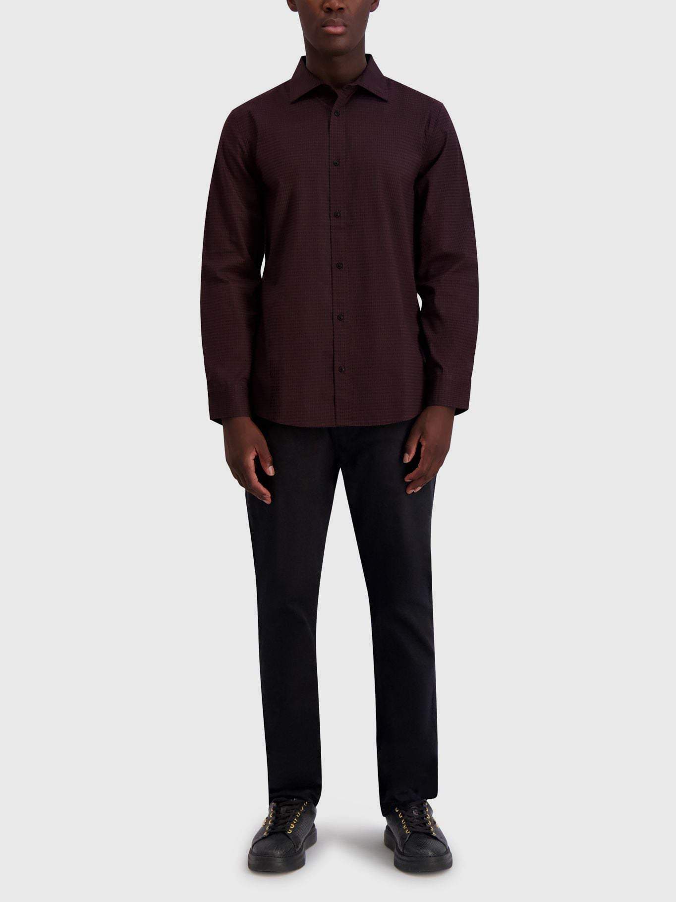 CAMISA SLIM CON ESTAMPADO - 2