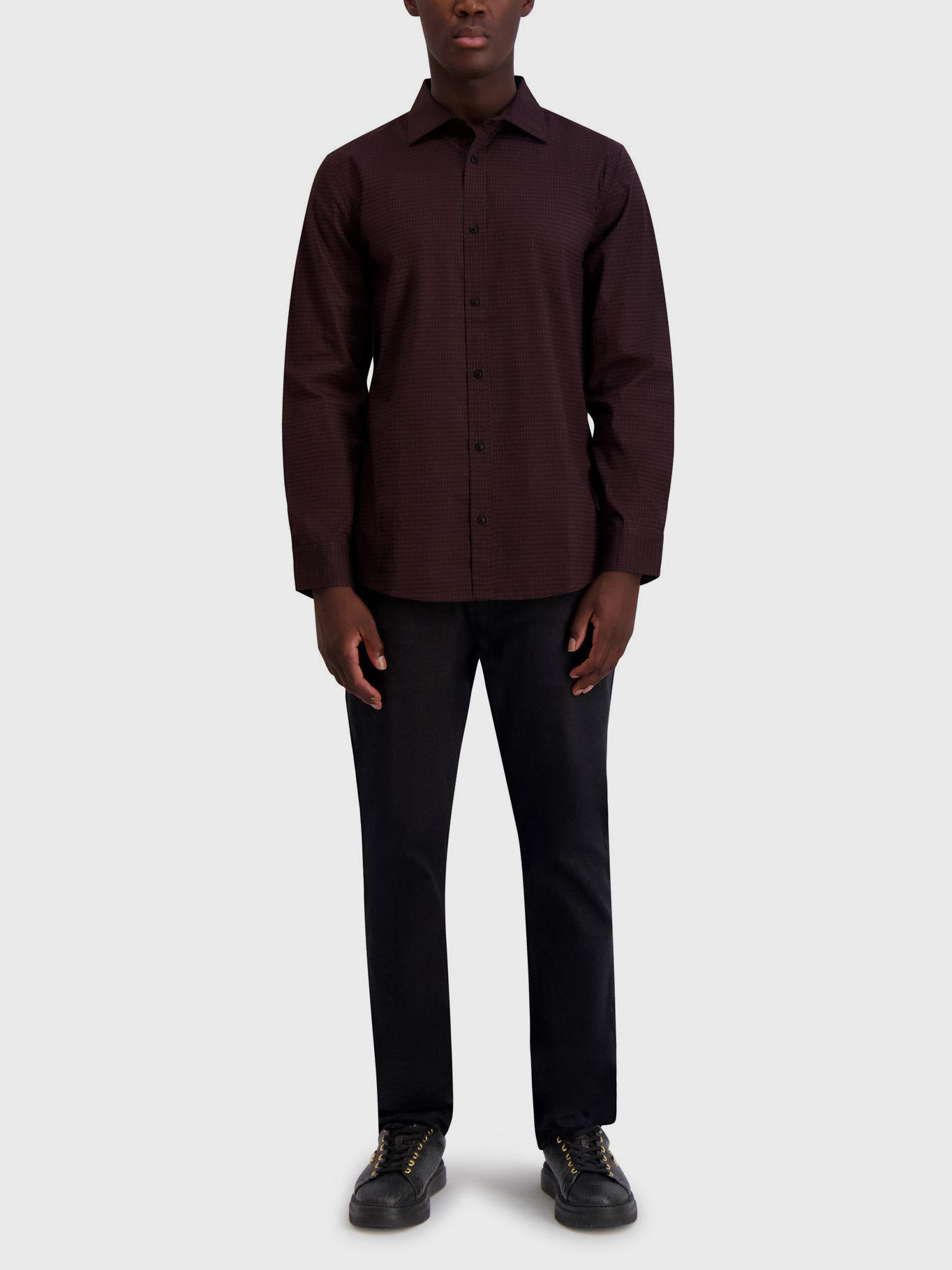 CAMISA SLIM CON ESTAMPADO - 2