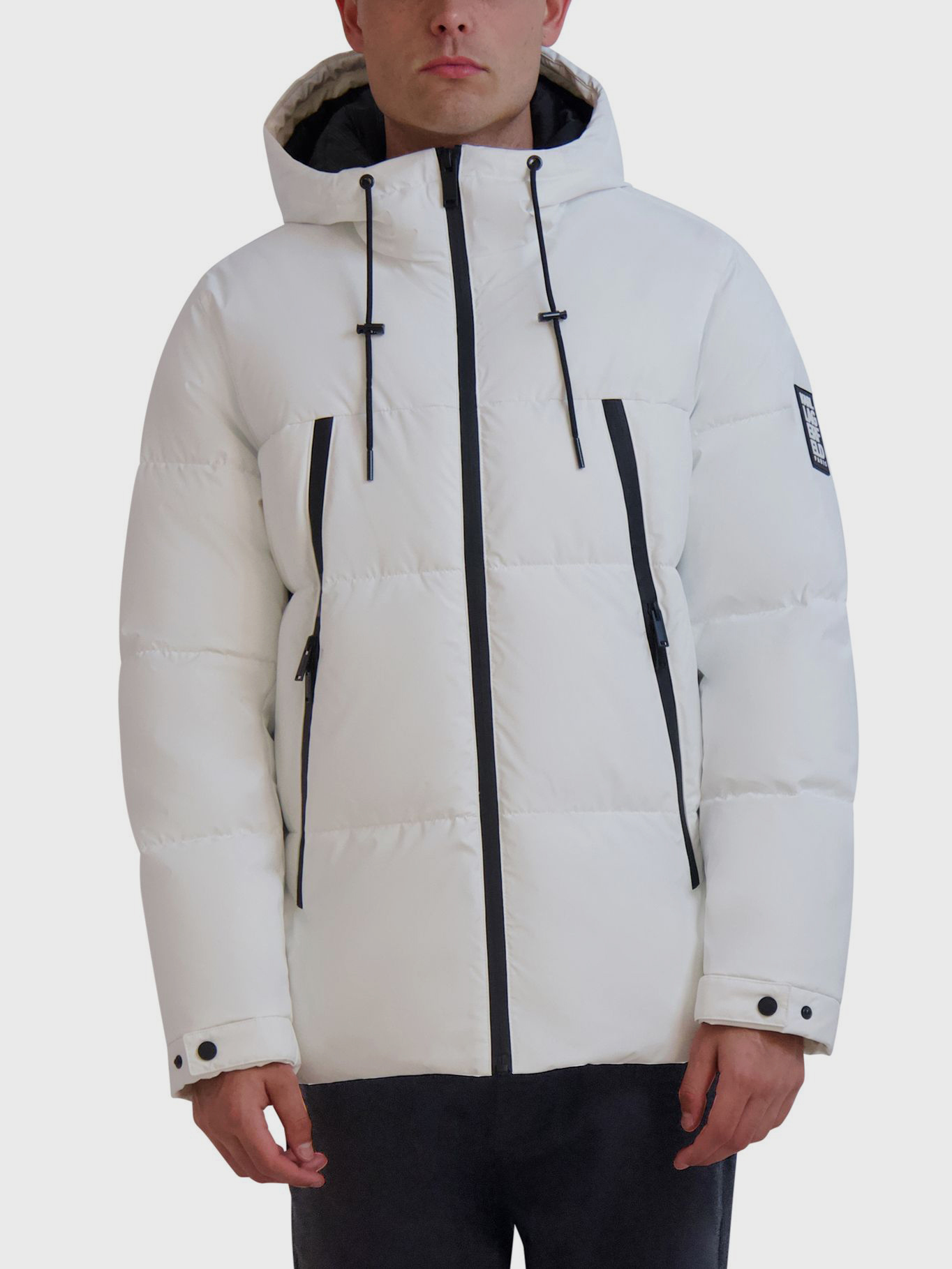 PARKA CON BOLSILLOS ALARGADOS - 1