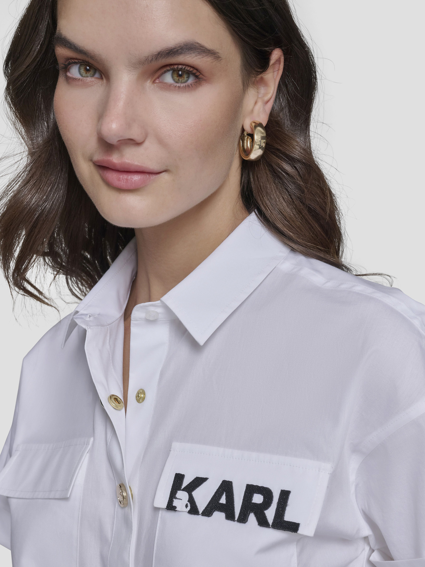CAMISA POPLIN CON LOGOTIPO - 5
