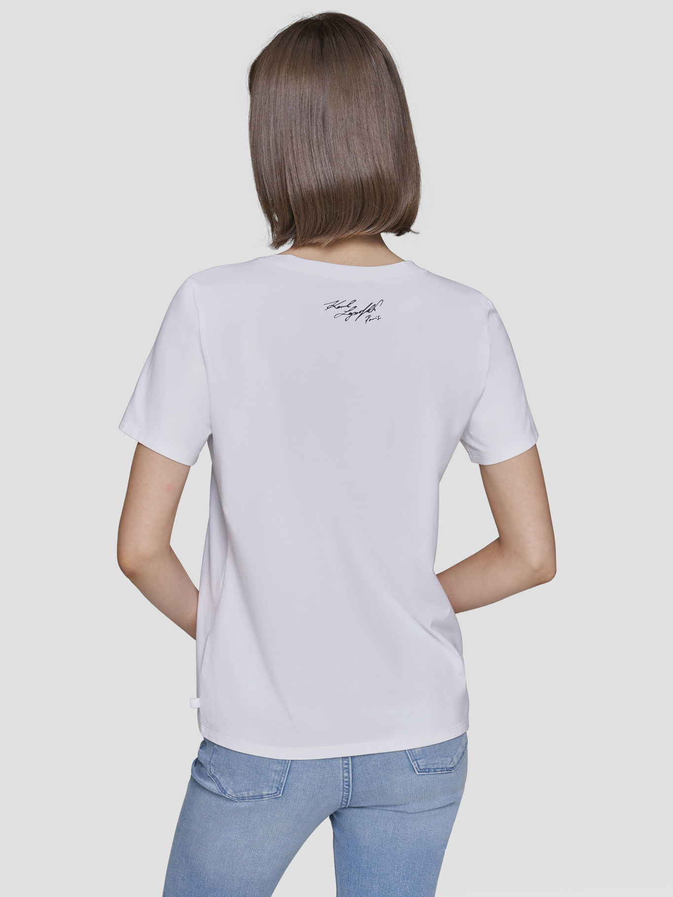 POLERA CON GUION DE KARL AFELPADO - 3