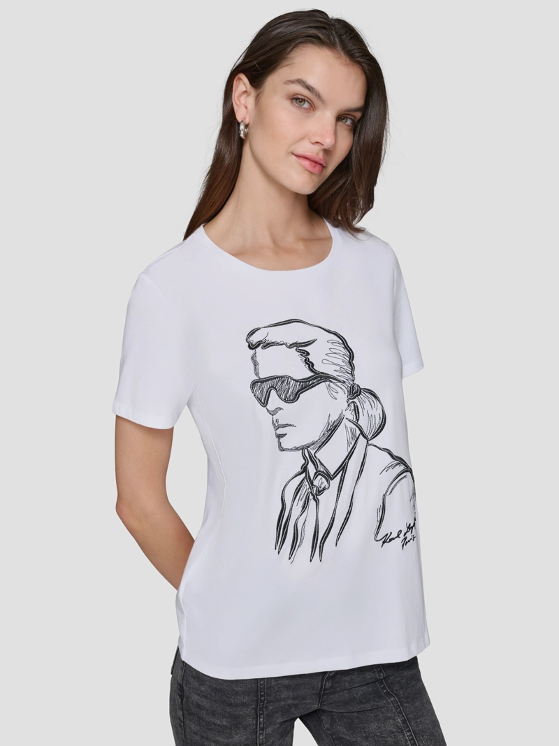 POLERA KARL CON DISEÑO BOCETO - 1