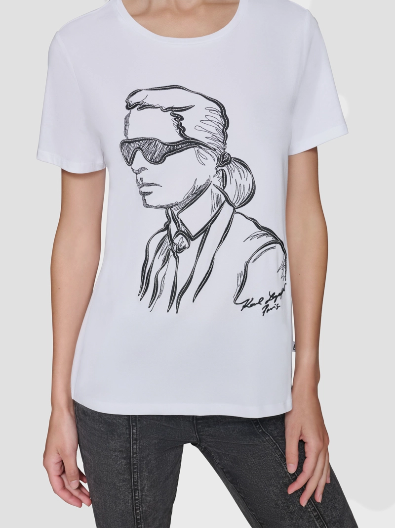 POLERA KARL CON DISEÑO BOCETO - 4