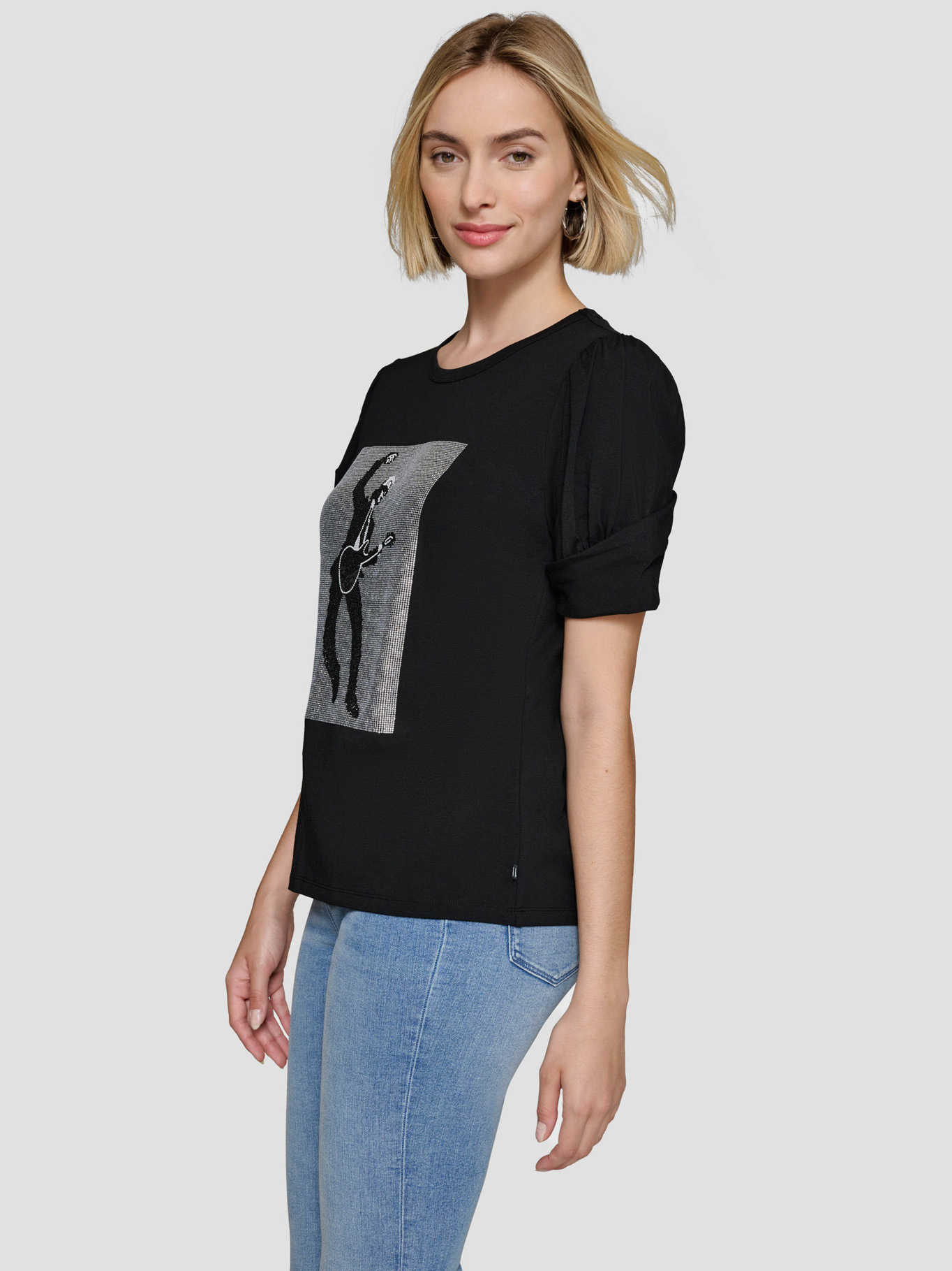 POLERA CON ADORNOS DE ESTRELLA - 3