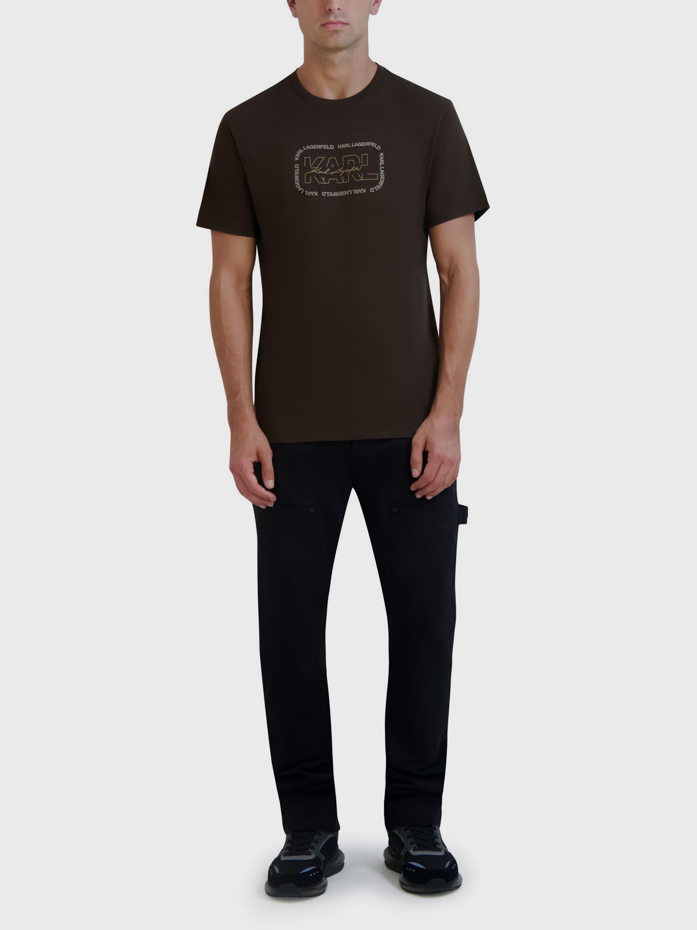 POLERA CON LOGO CUADRADO DELINEADO - 2