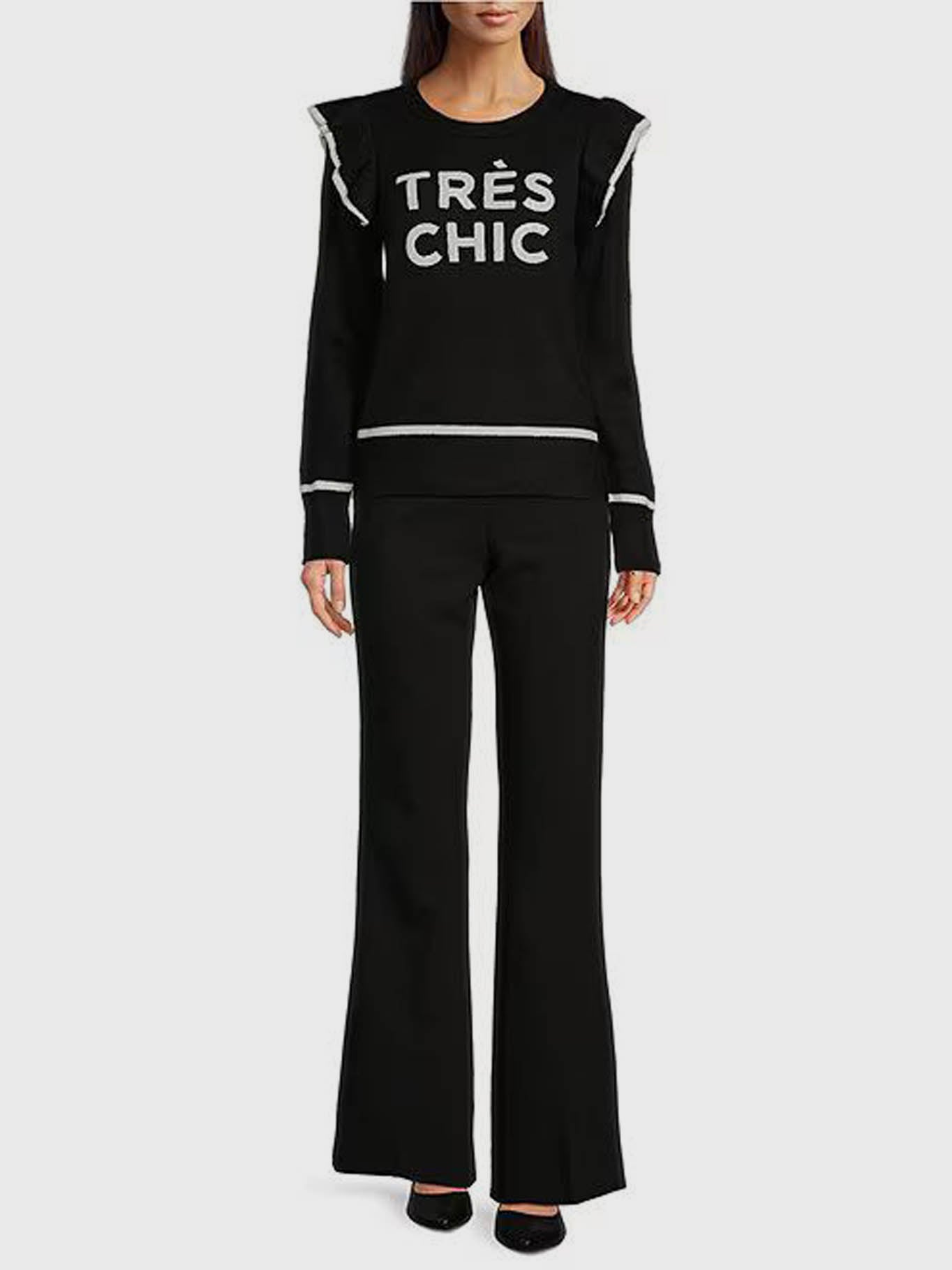 SWEATER TRES CHIC CON VOLANTES - 2