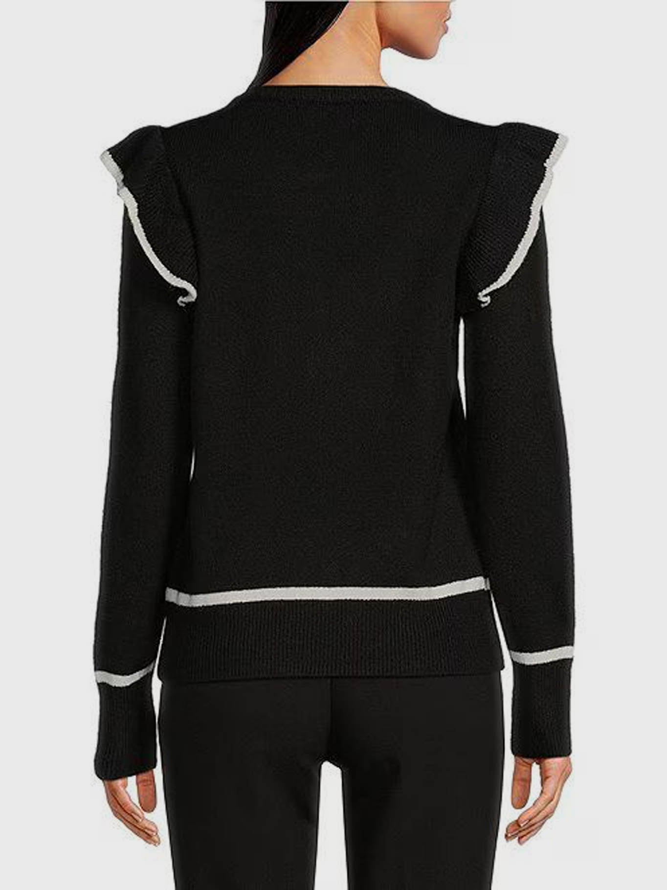 SWEATER TRES CHIC CON VOLANTES - 3