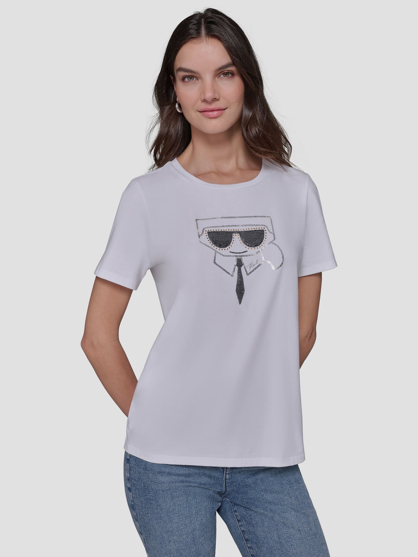 POLERA CON EMOJI DE KARL - 1