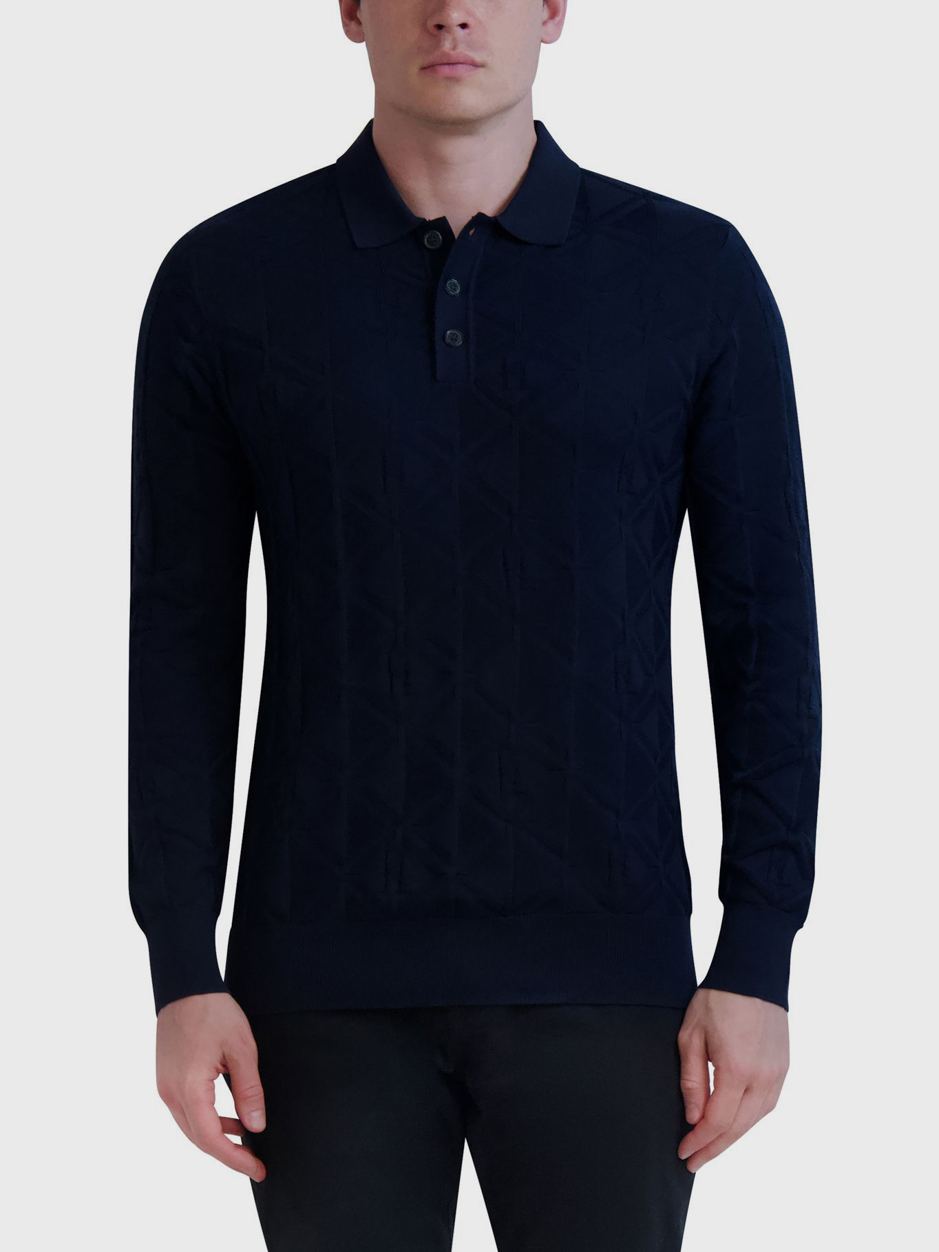 SWEATER TIPO POLO - 1