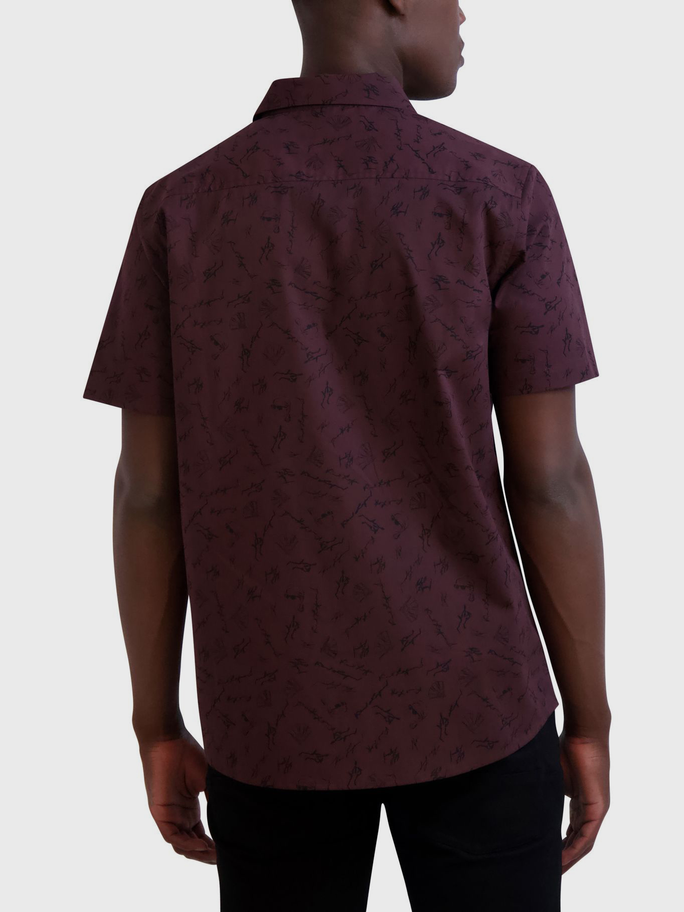 CAMISA CON ESTAMPADO DE FIRMA DE KARL - 3