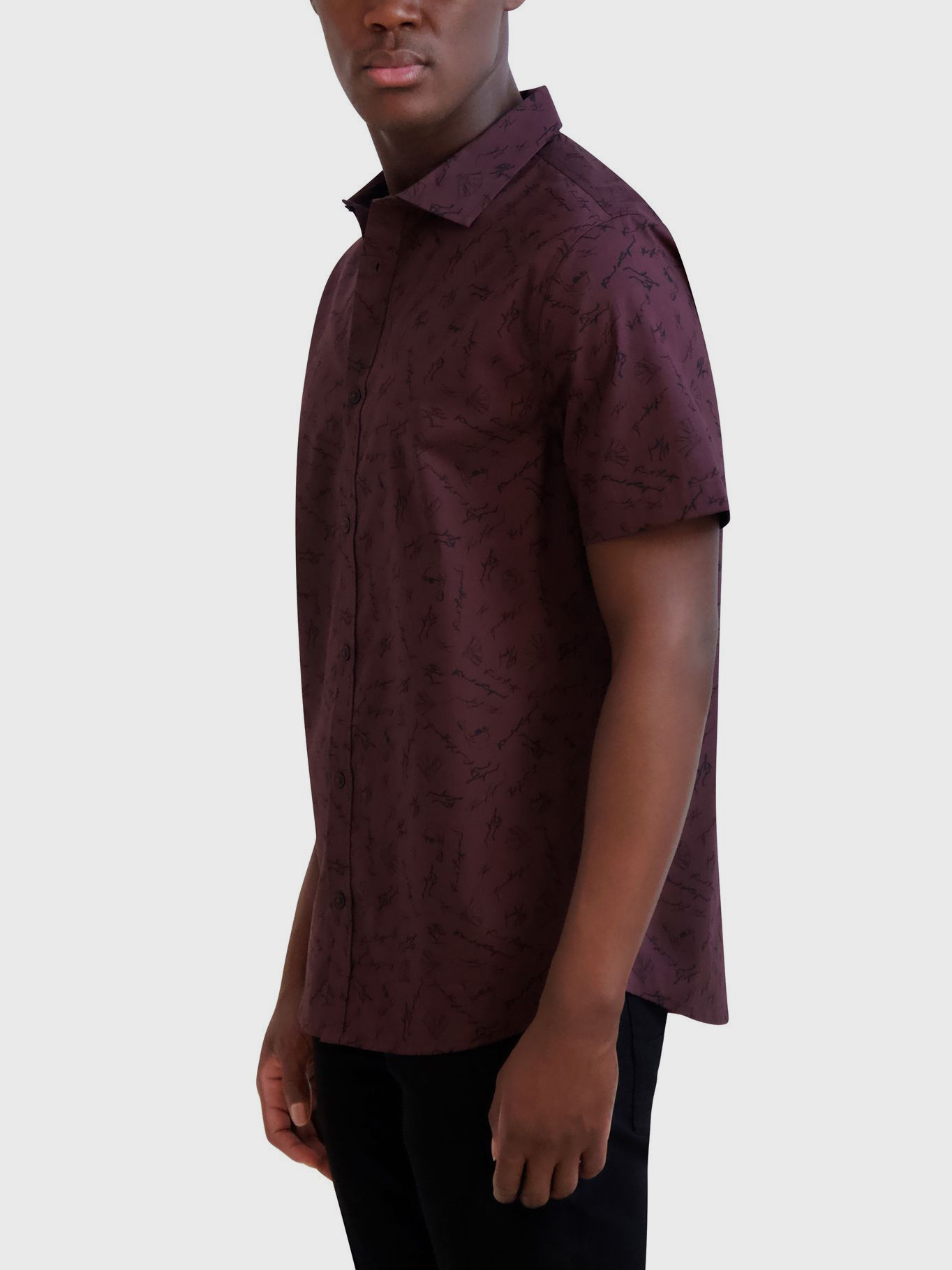CAMISA CON ESTAMPADO DE FIRMA DE KARL - 4