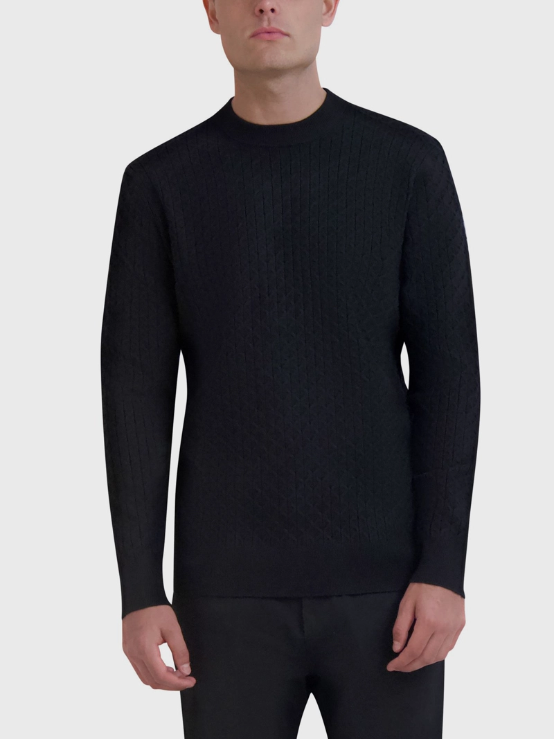 SWEATER TEXTURIZADO GEOME TRICO - 1