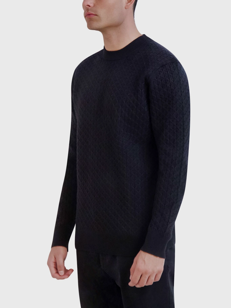 SWEATER TEXTURIZADO GEOME TRICO - 4