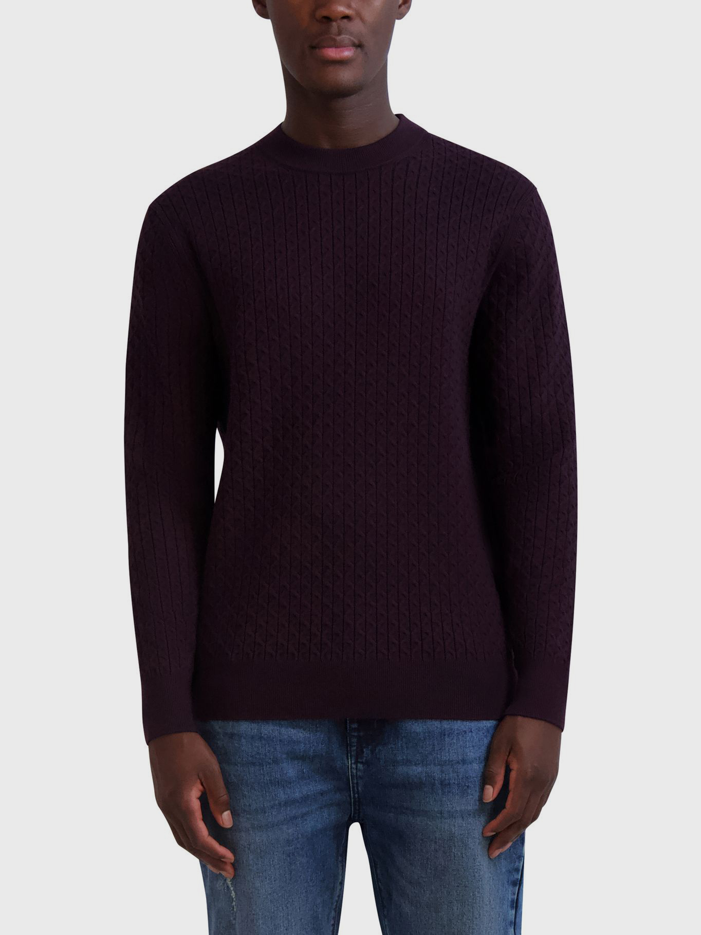 SWEATER TEXTURIZADO GEOME TRICO - 1