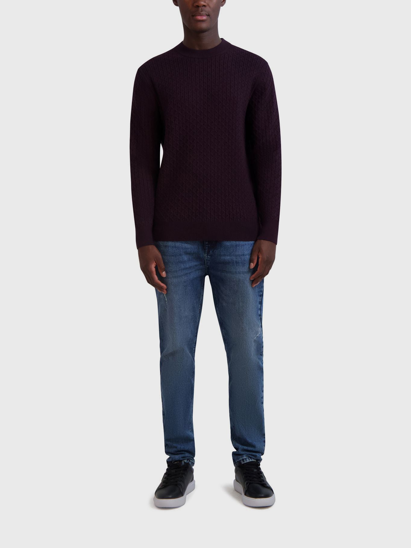 SWEATER TEXTURIZADO GEOME TRICO - 2
