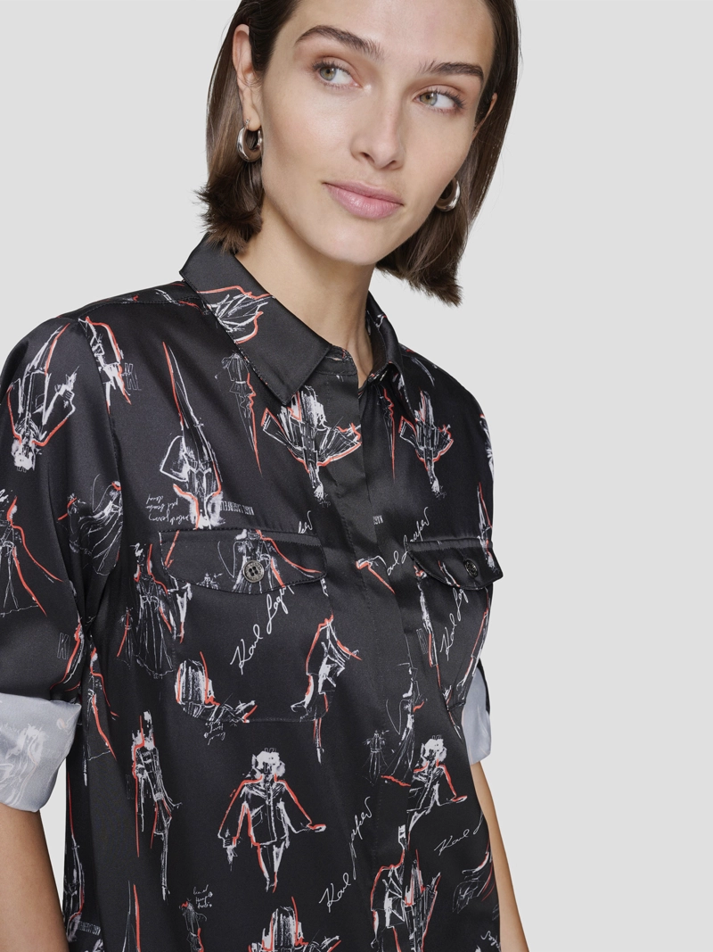 CAMISA ESTAMPADA MANGA LARGA - 3