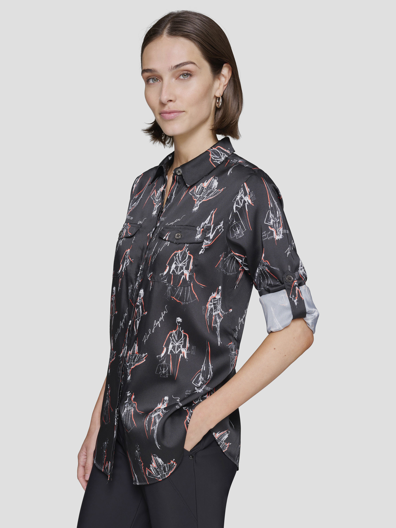 CAMISA ESTAMPADA MANGA LARGA - 4