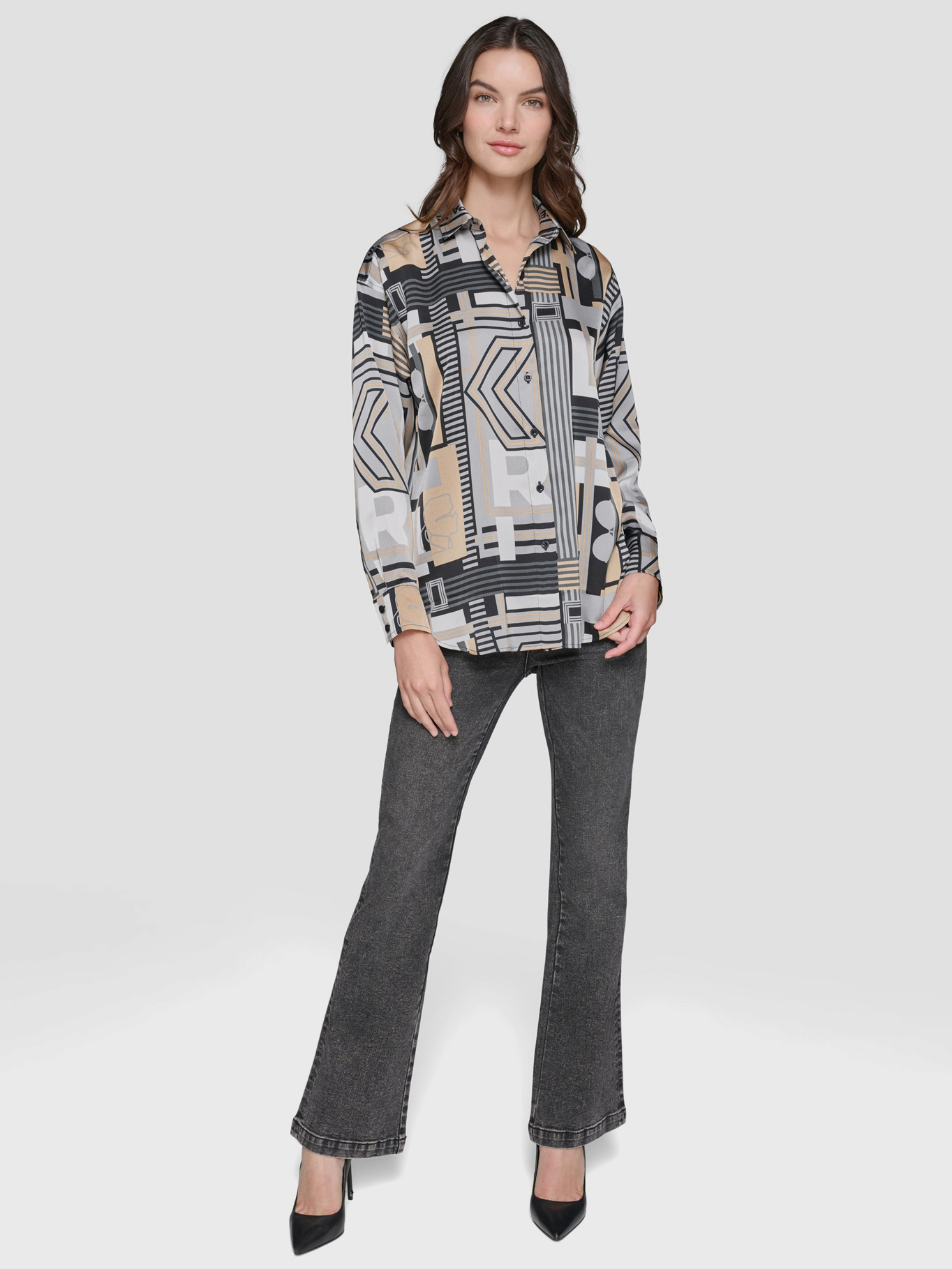 CAMISA CON ESTAMPADO - 1