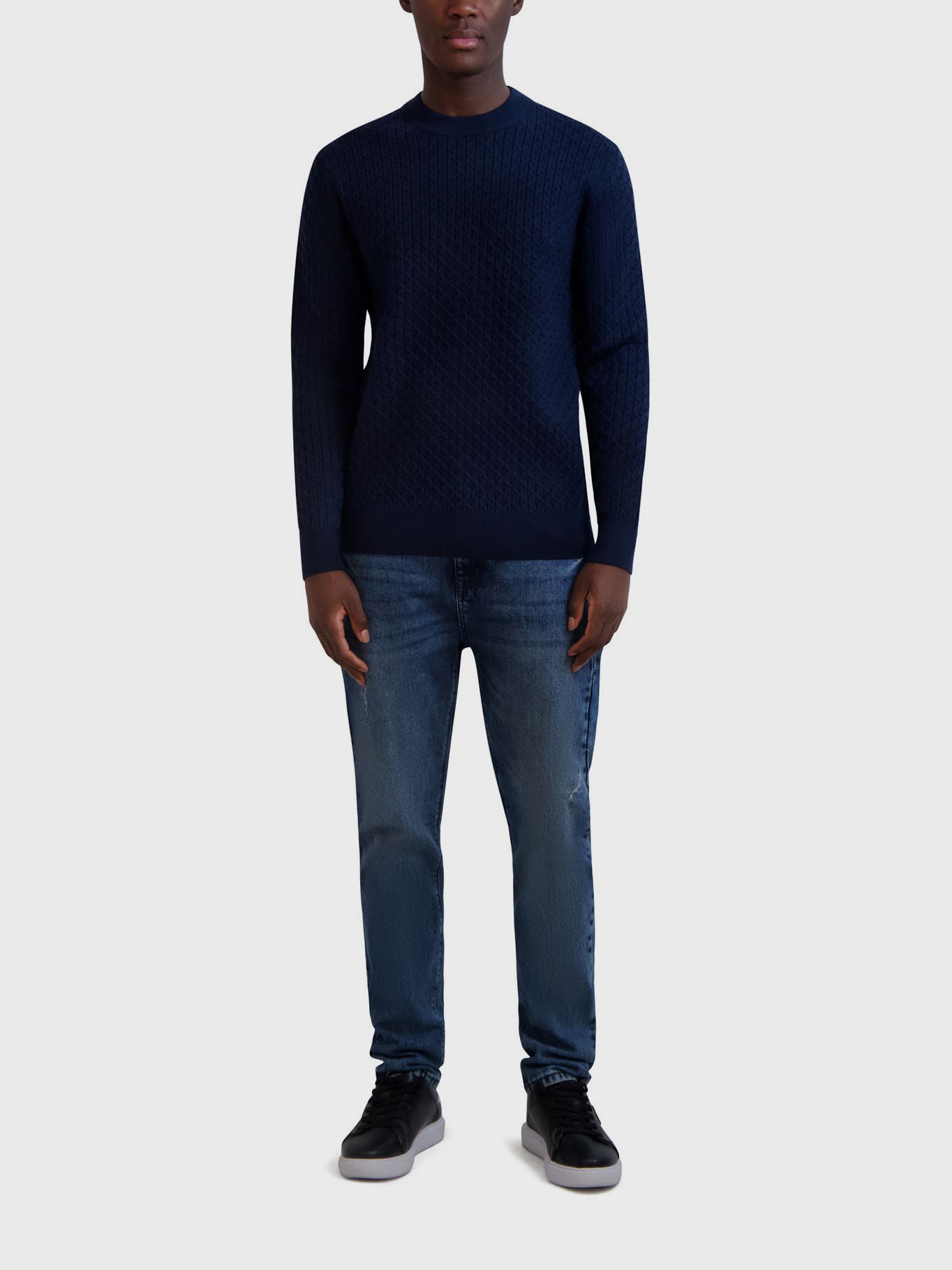 SWEATER TEXTURIZADO GEOME TRICO - 2