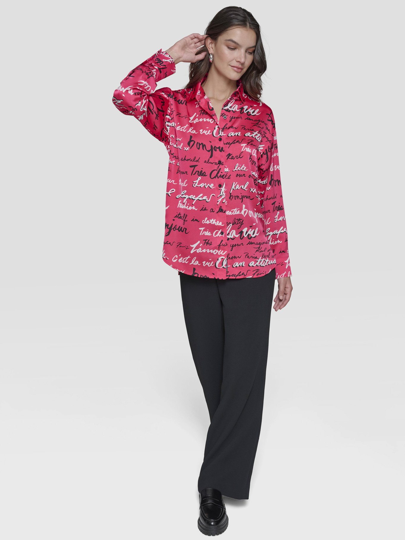 BLUSA ESTAMPADA MANGA LARGA - 2