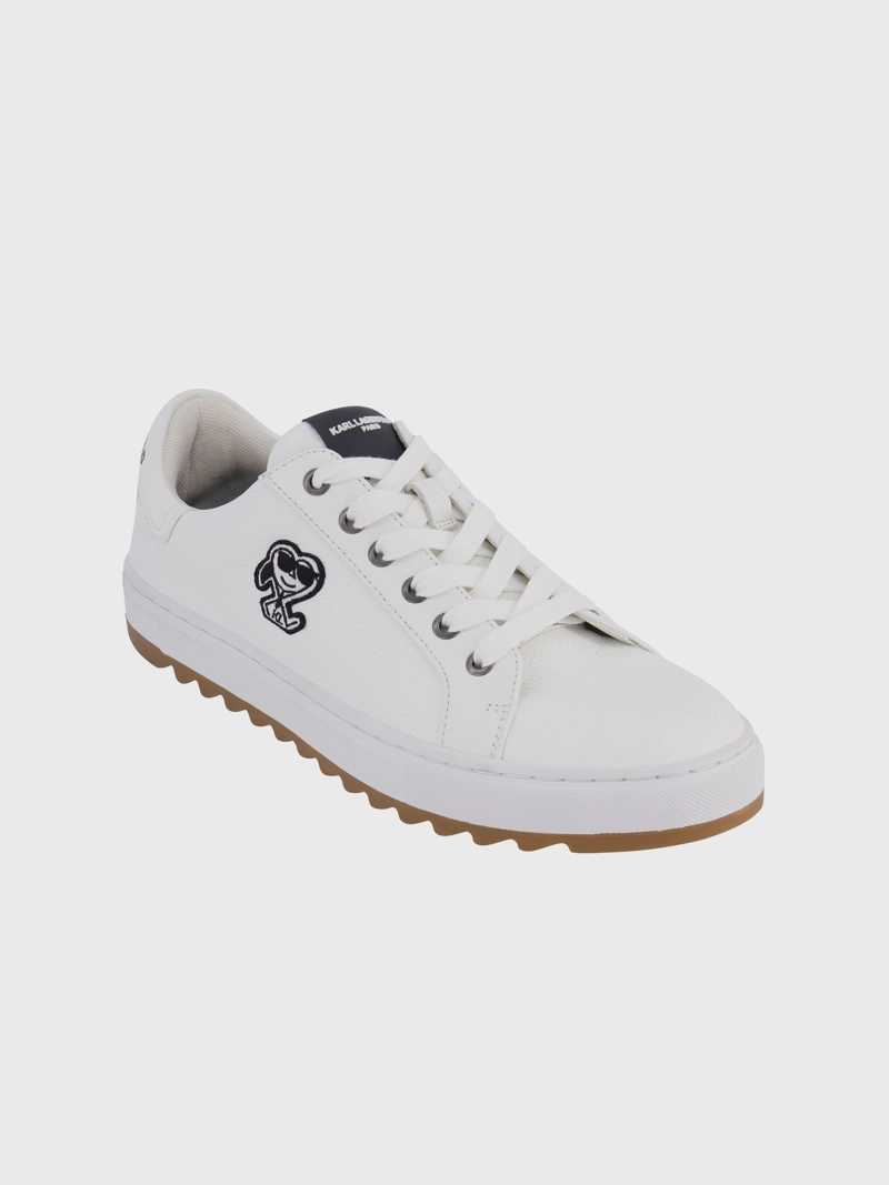 ZAPATILLAS DE CUERO CON PARCHE - 1
