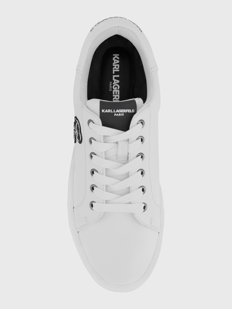 ZAPATILLAS DE CUERO CON PARCHE - 5