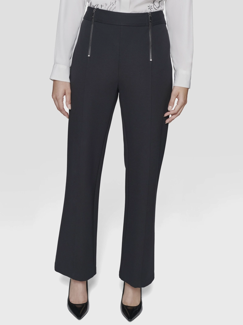 PANTALON CON DOBLE CREMALLERA - 1